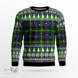 Scottish Farquharson Modern Clan Tartan Christmas Ugly Sweater - Plaid Family Ugly Sweater Scottish Plaid Tartan Plaid - ScotsTee - scotstee.com