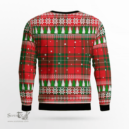 Scottish MacAulay Modern Clan Tartan Christmas Ugly Sweater - Plaid Family Ugly Sweater Scottish Plaid Tartan Plaid - ScotsTee - scotstee.com