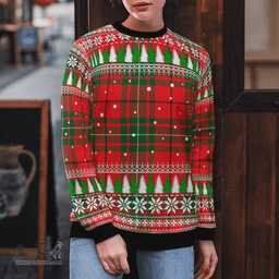 Scottish MacAulay Modern Clan Tartan Christmas Ugly Sweater - Plaid Family Ugly Sweater Scottish Plaid Tartan Plaid - ScotsTee - scotstee.com
