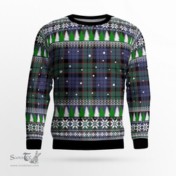 Scottish Fletcher Modern Clan Tartan Christmas Ugly Sweater - Plaid Family Ugly Sweater Scottish Plaid Tartan Plaid - ScotsTee - scotstee.com