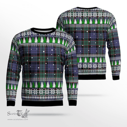 Scottish Fletcher Modern Clan Tartan Christmas Ugly Sweater - Plaid Family Ugly Sweater Scottish Plaid Tartan Plaid - ScotsTee - scotstee.com