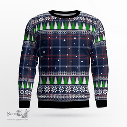 Scottish Jewish Tartan Clan Tartan Christmas Ugly Sweater - Plaid Family Ugly Sweater Scottish Plaid Tartan Plaid - ScotsTee - scotstee.com