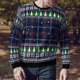 Scottish Jewish Tartan Clan Tartan Christmas Ugly Sweater - Plaid Family Ugly Sweater Scottish Plaid Tartan Plaid - ScotsTee - scotstee.com