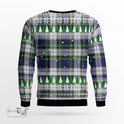 Scottish Gordon Dress Modern Clan Tartan Christmas Ugly Sweater - Plaid Family Ugly Sweater Scottish Plaid Tartan Plaid - ScotsTee - scotstee.com