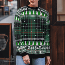 Scottish MacAulay Hunting Ancient Clan Tartan Christmas Ugly Sweater - Plaid Family Ugly Sweater Scottish Plaid Tartan Plaid - ScotsTee - scotstee.com