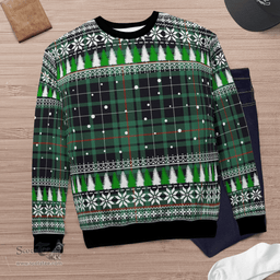 Scottish MacAulay Hunting Ancient Clan Tartan Christmas Ugly Sweater - Plaid Family Ugly Sweater Scottish Plaid Tartan Plaid - ScotsTee - scotstee.com