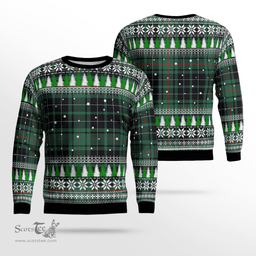 Scottish MacAulay Hunting Ancient Clan Tartan Christmas Ugly Sweater - Plaid Family Ugly Sweater Scottish Plaid Tartan Plaid - ScotsTee - scotstee.com