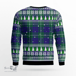 Scottish Hamilton Hunting Modern Clan Tartan Christmas Ugly Sweater - Plaid Family Ugly Sweater Scottish Plaid Tartan Plaid - ScotsTee - scotstee.com