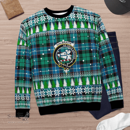 Scottish Galbraith Ancient Clan Crest Tartan Christmas Ugly Sweater - Plaid Family Ugly Sweater Scottish Plaid Tartan Plaid - ScotsTee - scotstee.com