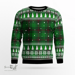 Scottish Halkerston Clan Tartan Christmas Ugly Sweater - Plaid Family Ugly Sweater Scottish Plaid Tartan Plaid - ScotsTee - scotstee.com