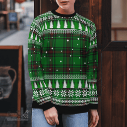 Scottish Halkerston Clan Tartan Christmas Ugly Sweater - Plaid Family Ugly Sweater Scottish Plaid Tartan Plaid - ScotsTee - scotstee.com