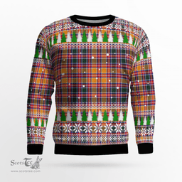 Scottish Jacobite Clan Tartan Christmas Ugly Sweater - Plaid Family Ugly Sweater Scottish Plaid Tartan Plaid - ScotsTee - scotstee.com