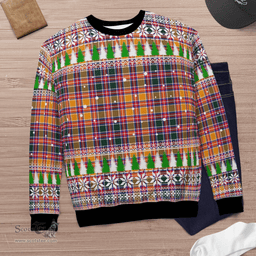 Scottish Jacobite Clan Tartan Christmas Ugly Sweater - Plaid Family Ugly Sweater Scottish Plaid Tartan Plaid - ScotsTee - scotstee.com