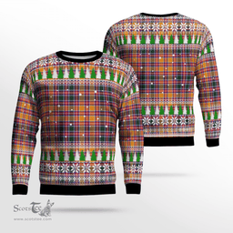 Scottish Jacobite Clan Tartan Christmas Ugly Sweater - Plaid Family Ugly Sweater Scottish Plaid Tartan Plaid - ScotsTee - scotstee.com