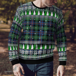 Scottish Farquharson Ancient Clan Tartan Christmas Ugly Sweater - Plaid Family Ugly Sweater Scottish Plaid Tartan Plaid - ScotsTee - scotstee.com