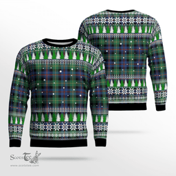 Scottish Farquharson Ancient Clan Tartan Christmas Ugly Sweater - Plaid Family Ugly Sweater Scottish Plaid Tartan Plaid - ScotsTee - scotstee.com