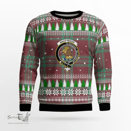 Scottish MacGregor Hunting Ancient Clan Crest Tartan Christmas Ugly Sweater - Plaid Family Ugly Sweater Scottish Plaid Tartan Plaid - ScotsTee - scotstee.com