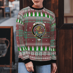 Scottish MacGregor Hunting Ancient Clan Crest Tartan Christmas Ugly Sweater - Plaid Family Ugly Sweater Scottish Plaid Tartan Plaid - ScotsTee - scotstee.com