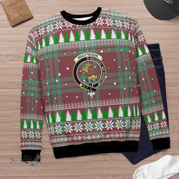 Scottish MacGregor Hunting Ancient Clan Crest Tartan Christmas Ugly Sweater - Plaid Family Ugly Sweater Scottish Plaid Tartan Plaid - ScotsTee - scotstee.com