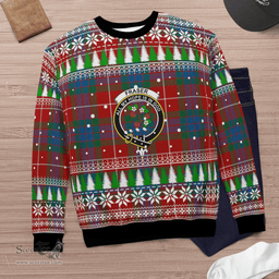 Scottish Fraser Ancient Clan Crest Tartan Christmas Ugly Sweater - Plaid Family Ugly Sweater Scottish Plaid Tartan Plaid - ScotsTee - scotstee.com