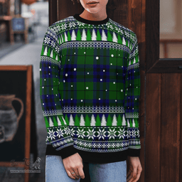 Scottish Keith Modern Clan Tartan Christmas Ugly Sweater - Plaid Family Ugly Sweater Scottish Plaid Tartan Plaid - ScotsTee - scotstee.com