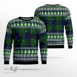 Scottish Keith Modern Clan Tartan Christmas Ugly Sweater - Plaid Family Ugly Sweater Scottish Plaid Tartan Plaid - ScotsTee - scotstee.com