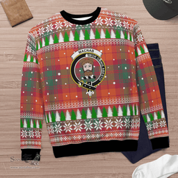 Scottish MacNab Ancient Clan Crest Tartan Christmas Ugly Sweater - Plaid Family Ugly Sweater Scottish Plaid Tartan Plaid - ScotsTee - scotstee.com