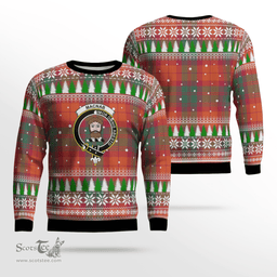 Scottish MacNab Ancient Clan Crest Tartan Christmas Ugly Sweater - Plaid Family Ugly Sweater Scottish Plaid Tartan Plaid - ScotsTee - scotstee.com