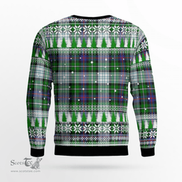 Scottish MacKenzie Dress Modern Clan Crest Tartan Christmas Ugly Sweater - Plaid Family Ugly Sweater Scottish Plaid Tartan Plaid - ScotsTee - scotstee.com