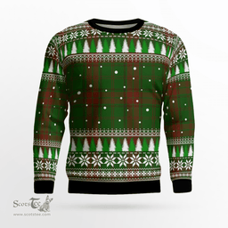 Scottish Maxwell Hunting Clan Tartan Christmas Ugly Sweater - Plaid Family Ugly Sweater Scottish Plaid Tartan Plaid - ScotsTee - scotstee.com