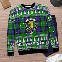 Scottish Haldane 2 Clan Crest Tartan Christmas Ugly Sweater - Plaid Family Ugly Sweater Scottish Plaid Tartan Plaid - ScotsTee - scotstee.com