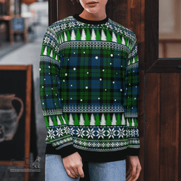 Scottish MacKie Clan Tartan Christmas Ugly Sweater - Plaid Family Ugly Sweater Scottish Plaid Tartan Plaid - ScotsTee - scotstee.com