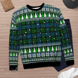 Scottish MacKie Clan Tartan Christmas Ugly Sweater - Plaid Family Ugly Sweater Scottish Plaid Tartan Plaid - ScotsTee - scotstee.com