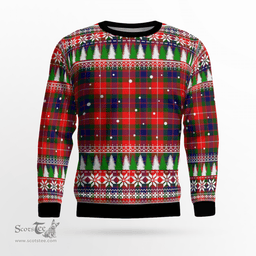 Scottish Fraser Lovat Modern Clan Tartan Christmas Ugly Sweater - Plaid Family Ugly Sweater Scottish Plaid Tartan Plaid - ScotsTee - scotstee.com