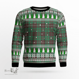 Scottish MacKinnon Hunting Ancient Clan Tartan Christmas Ugly Sweater - Plaid Family Ugly Sweater Scottish Plaid Tartan Plaid - ScotsTee - scotstee.com