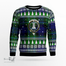 Scottish MacCallum Modern Clan Crest Tartan Christmas Ugly Sweater - Plaid Family Ugly Sweater Scottish Plaid Tartan Plaid - ScotsTee - scotstee.com