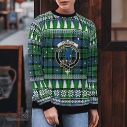 Scottish Forsyth Ancient Clan Crest Tartan Christmas Ugly Sweater - Plaid Family Ugly Sweater Scottish Plaid Tartan Plaid - ScotsTee - scotstee.com