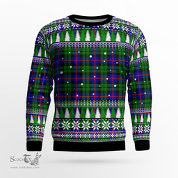 Scottish Durham District Clan Tartan Christmas Ugly Sweater - Plaid Family Ugly Sweater Scottish Plaid Tartan Plaid - ScotsTee - scotstee.com