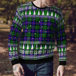 Scottish Durham District Clan Tartan Christmas Ugly Sweater - Plaid Family Ugly Sweater Scottish Plaid Tartan Plaid - ScotsTee - scotstee.com