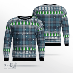 Scottish Earl of St Andrews Clan Tartan Christmas Ugly Sweater - Plaid Family Ugly Sweater Scottish Plaid Tartan Plaid - ScotsTee - scotstee.com