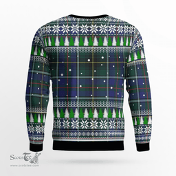Scottish MacInnes Modern Clan Tartan Christmas Ugly Sweater - Plaid Family Ugly Sweater Scottish Plaid Tartan Plaid - ScotsTee - scotstee.com