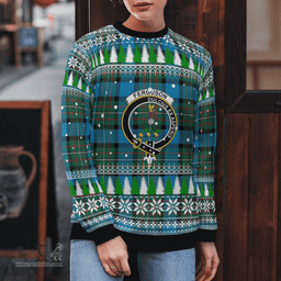 Scottish Fergusson Ancient Clan Crest Tartan Christmas Ugly Sweater - Plaid Family Ugly Sweater Scottish Plaid Tartan Plaid - ScotsTee - scotstee.com