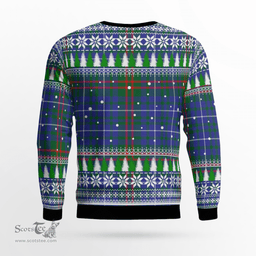 Scottish Edmonstone Clan Crest Tartan Christmas Ugly Sweater - Plaid Family Ugly Sweater Scottish Plaid Tartan Plaid - ScotsTee - scotstee.com