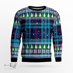 Scottish MacCorquodale Clan Tartan Christmas Ugly Sweater - Plaid Family Ugly Sweater Scottish Plaid Tartan Plaid - ScotsTee - scotstee.com