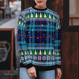 Scottish MacCorquodale Clan Tartan Christmas Ugly Sweater - Plaid Family Ugly Sweater Scottish Plaid Tartan Plaid - ScotsTee - scotstee.com