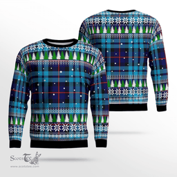 Scottish MacCorquodale Clan Tartan Christmas Ugly Sweater - Plaid Family Ugly Sweater Scottish Plaid Tartan Plaid - ScotsTee - scotstee.com