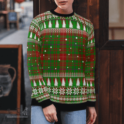 Scottish Fulton Clan Tartan Christmas Ugly Sweater - Plaid Family Ugly Sweater Scottish Plaid Tartan Plaid - ScotsTee - scotstee.com