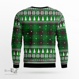Scottish Halkerston Clan Crest Tartan Christmas Ugly Sweater - Plaid Family Ugly Sweater Scottish Plaid Tartan Plaid - ScotsTee - scotstee.com