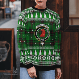 Scottish Halkerston Clan Crest Tartan Christmas Ugly Sweater - Plaid Family Ugly Sweater Scottish Plaid Tartan Plaid - ScotsTee - scotstee.com
