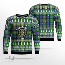 Scottish Gordon Old Ancient Clan Crest Tartan Christmas Ugly Sweater - Plaid Family Ugly Sweater Scottish Plaid Tartan Plaid - ScotsTee - scotstee.com